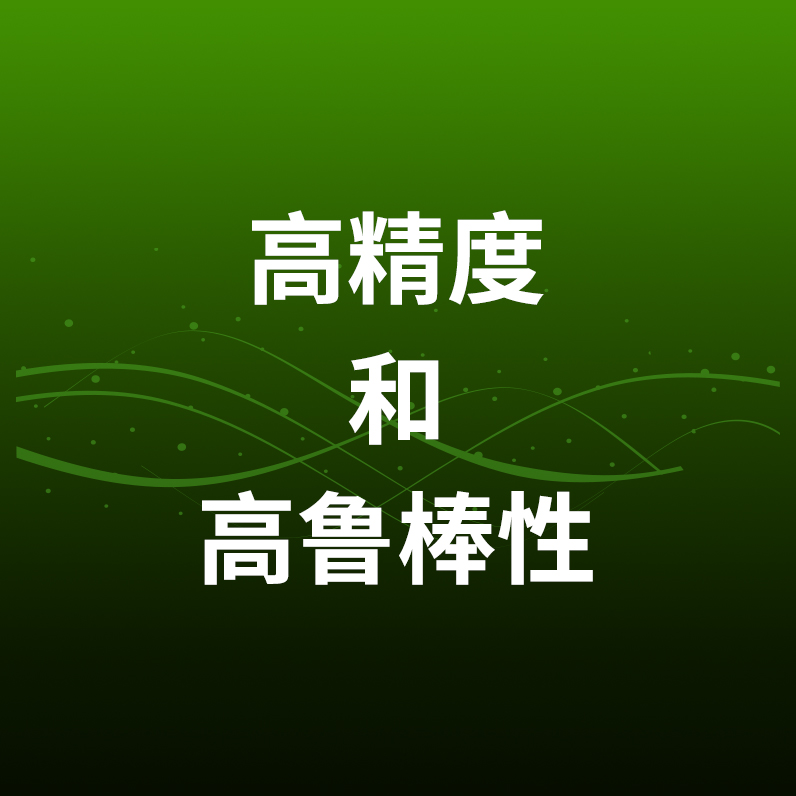 高精度和鲁棒性